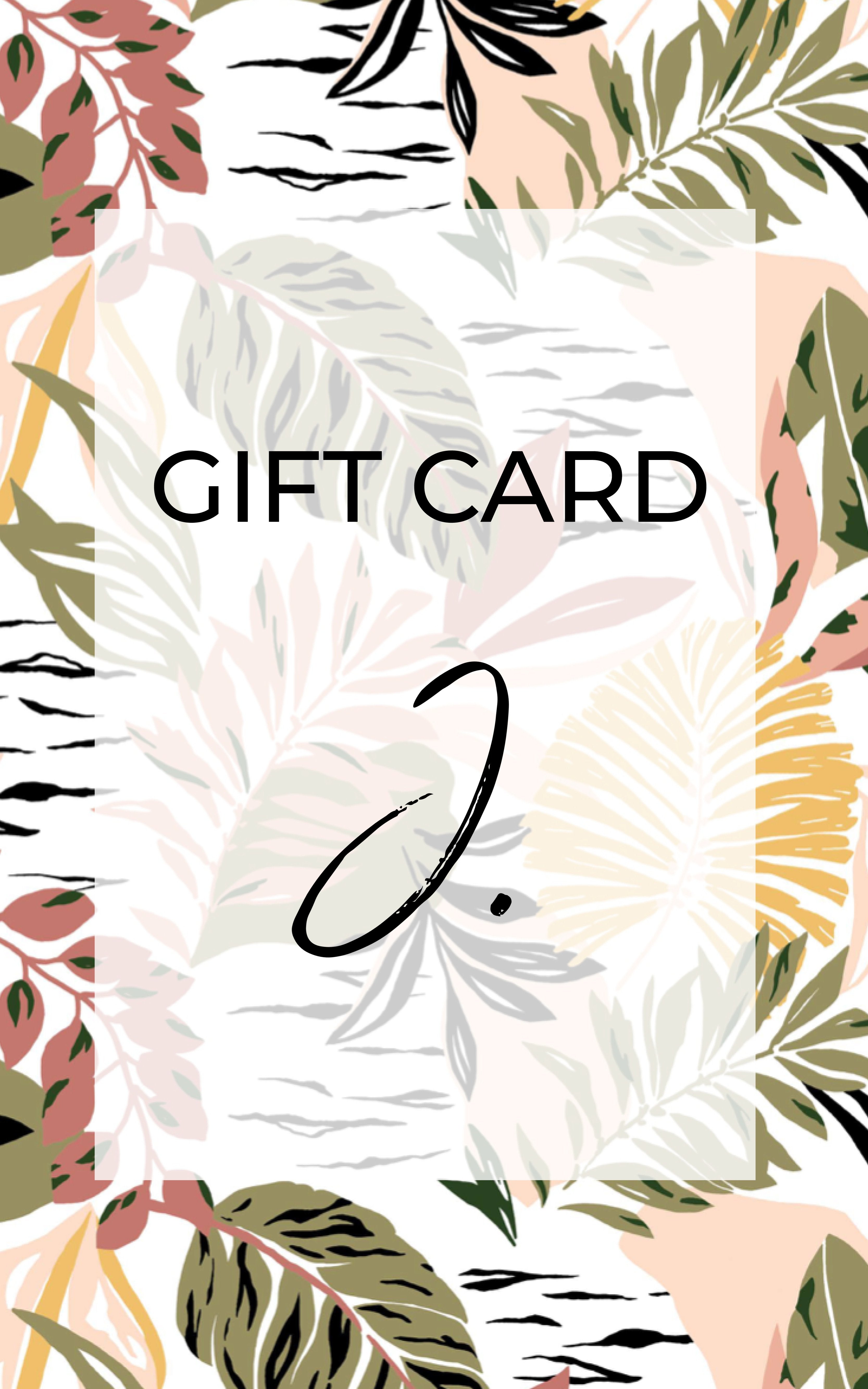 CARTES CADEAU